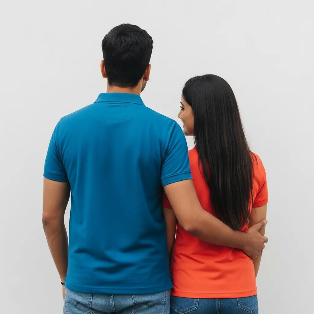 Modern Romance Couple T-Shirt Set — photo 3