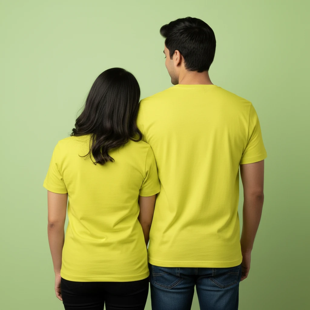 Couple Sketch Printed T-Shirt — photo 3