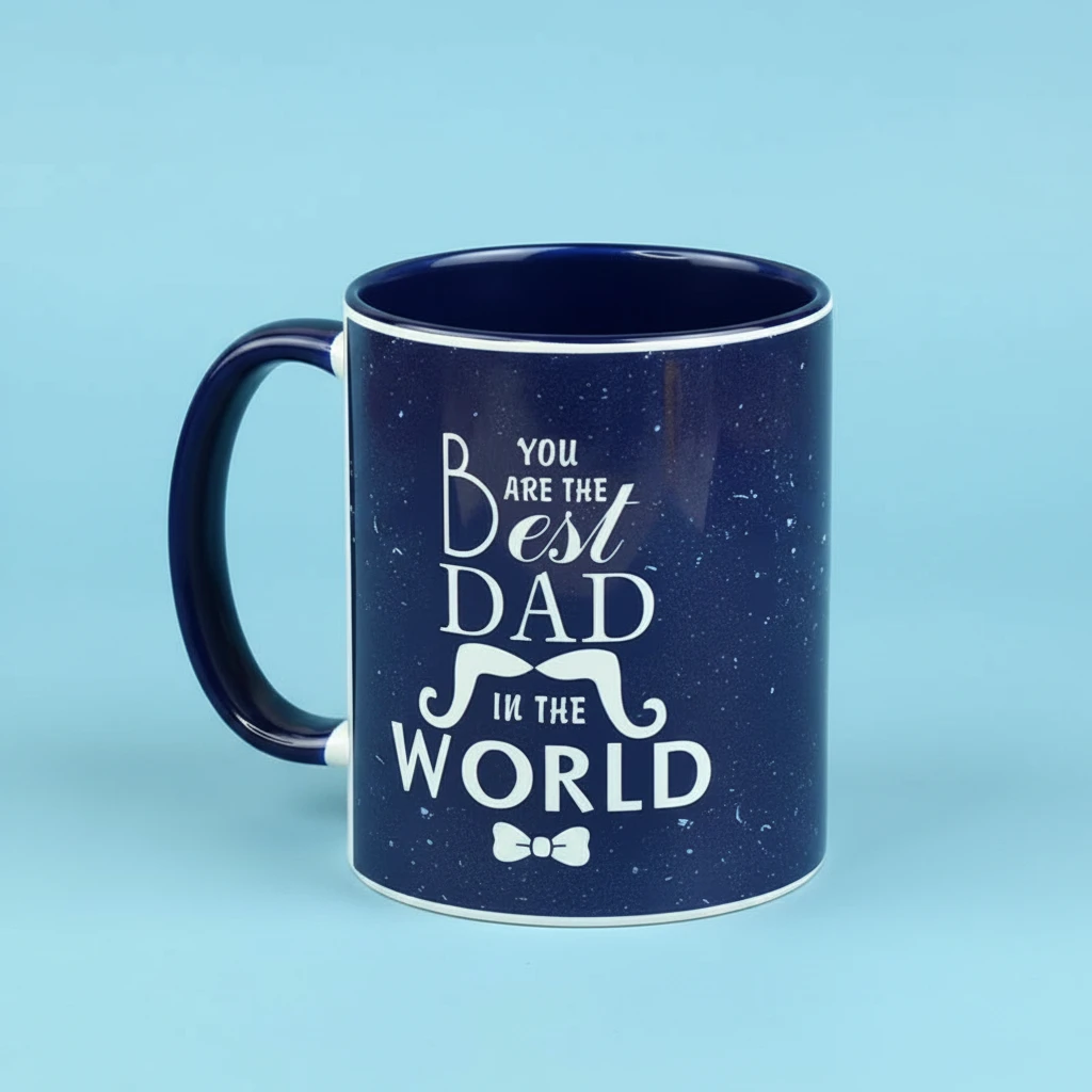 The Best Dad Custom Coffee Mug — photo 2