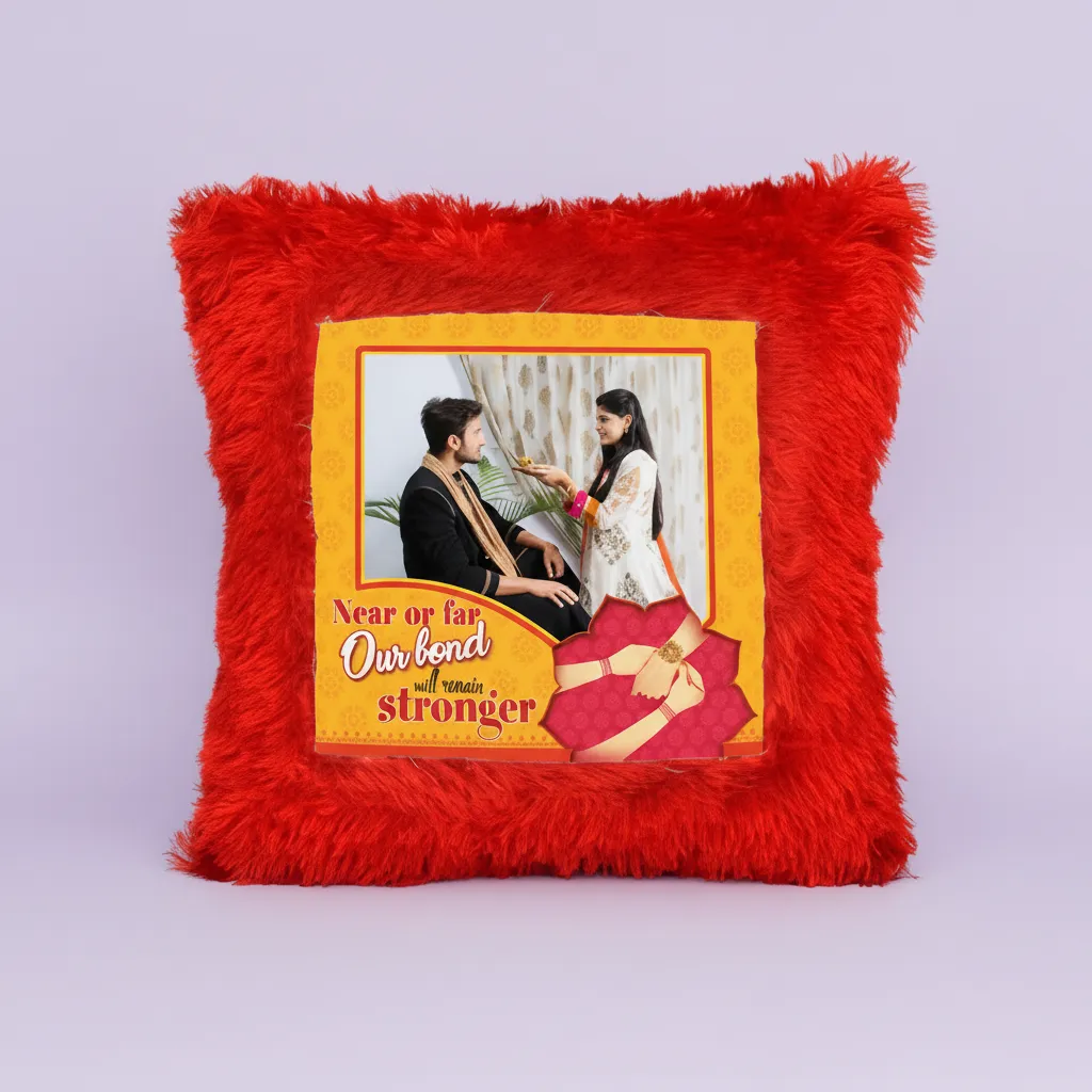 Raksha Bandhan Gift Cushion