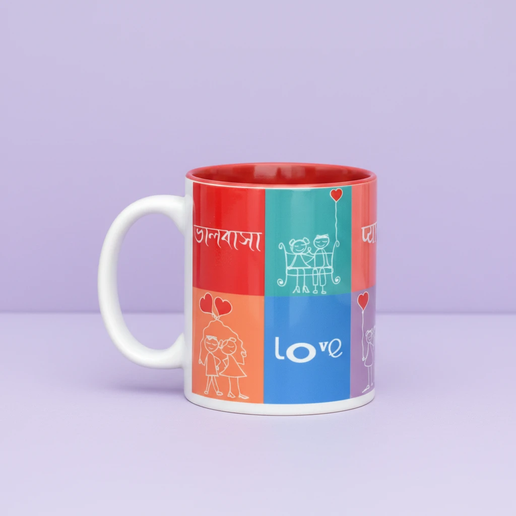 Celebration of Love Custom Coffee Cup