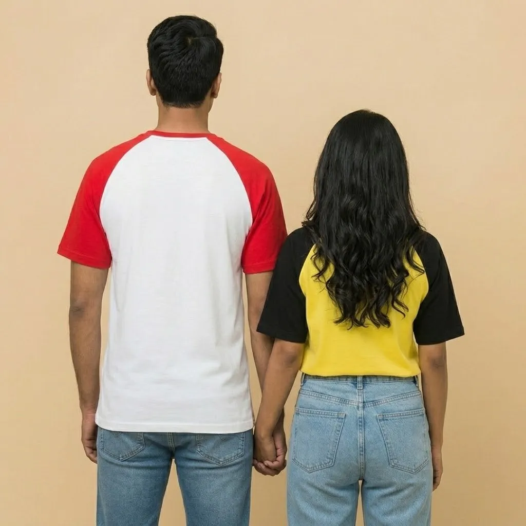 Trendy Love Printed Couple T-Shirts Set — photo 3