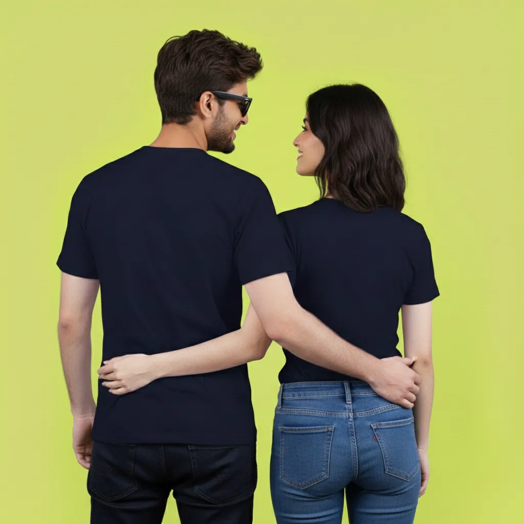 Love You Forever Couple Print T-Shirt — photo 4