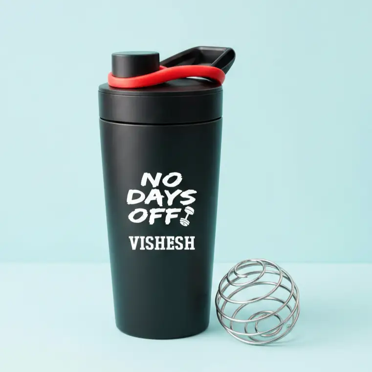 Custom Gym Shaker Bottle with Name