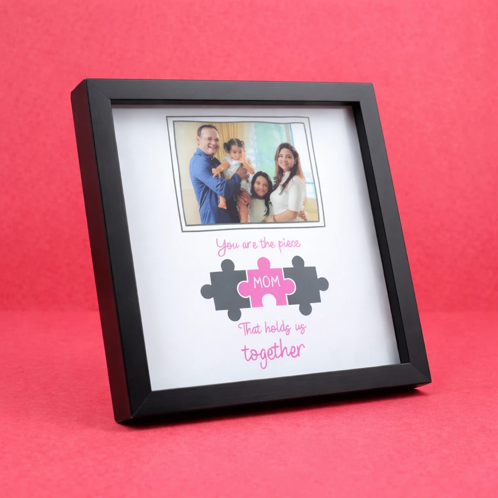 Custom Mom Puzzle Photo Frame