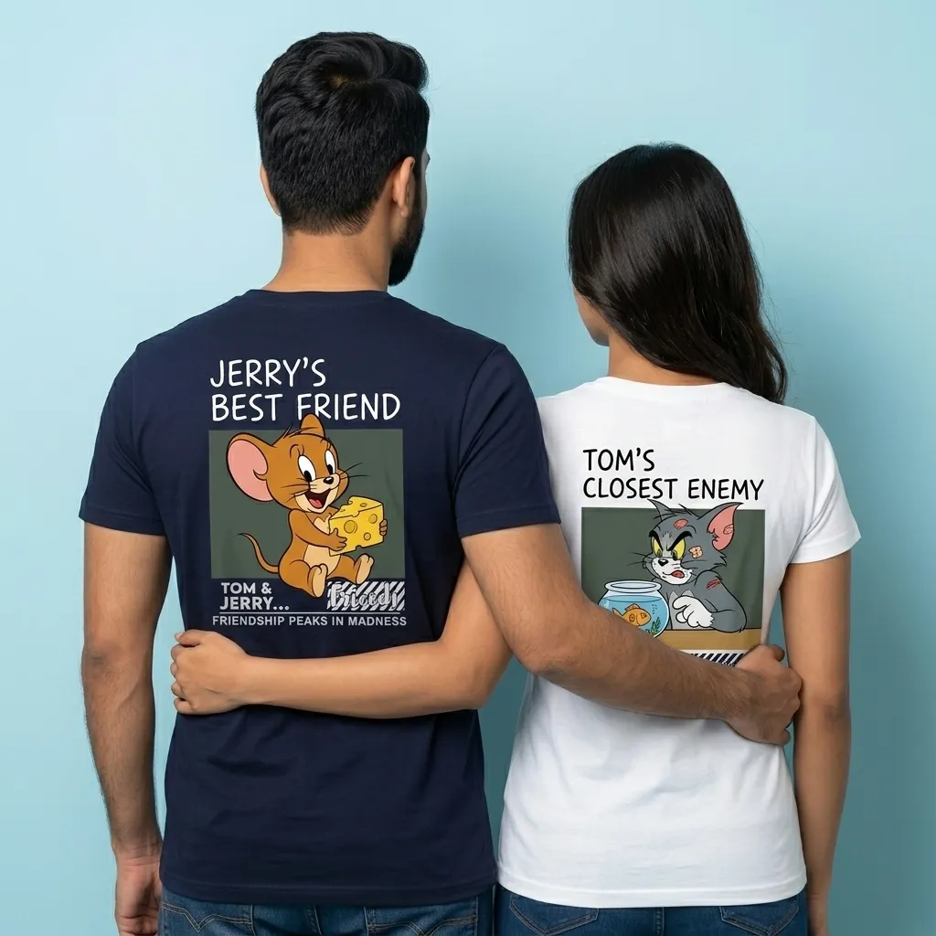 Tom & Jerry Couple T-Shirts — photo 3