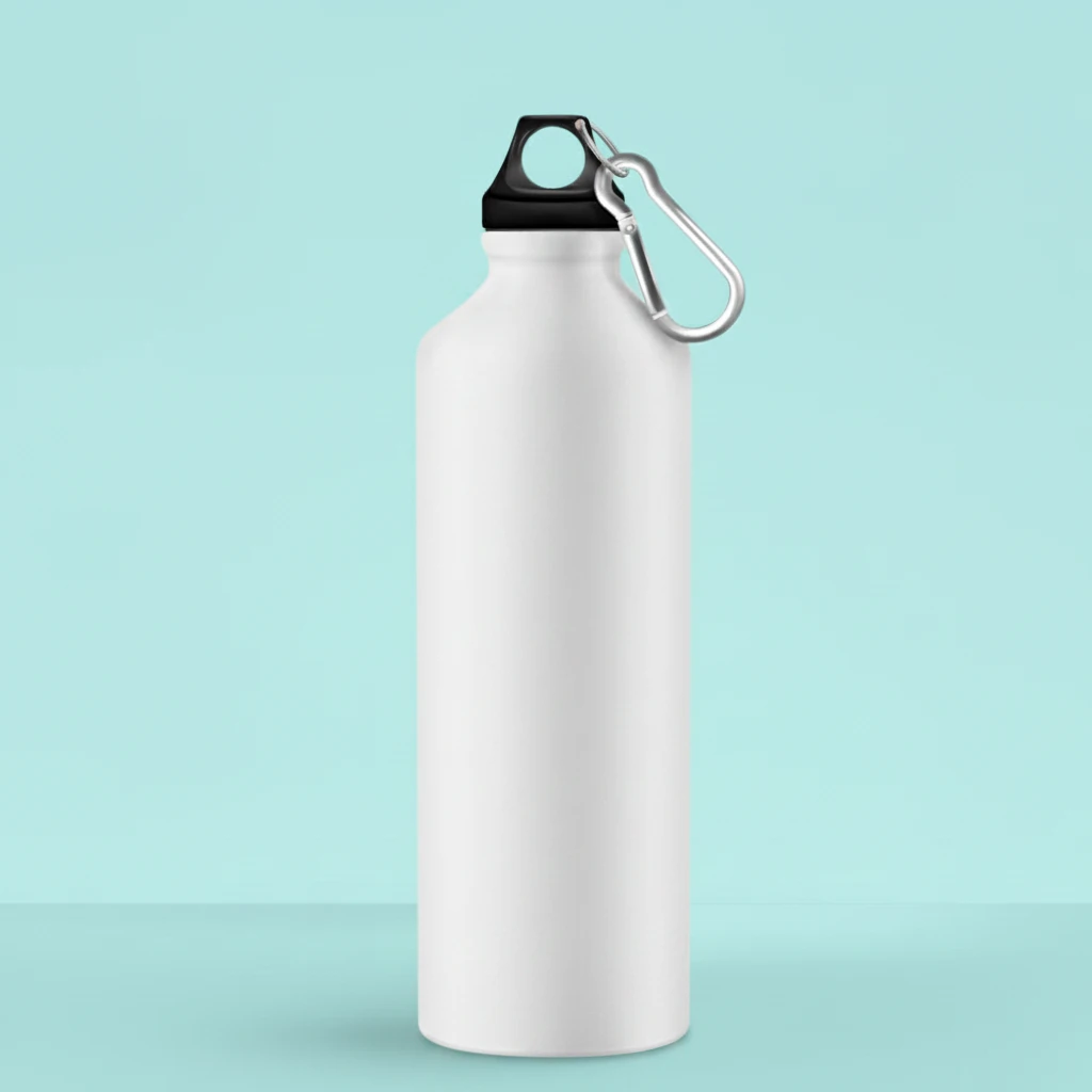 Photo Print Water Bottle for Couple