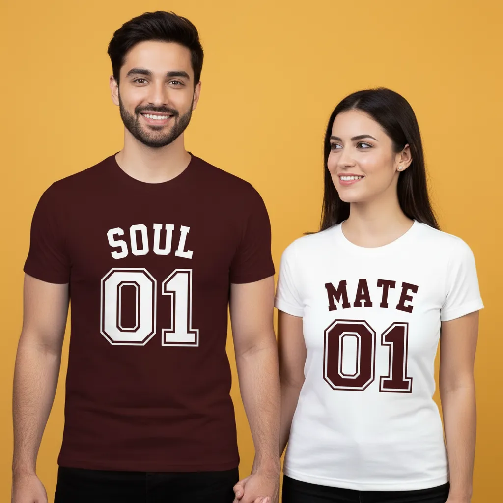 Two Souls One Heart T-Shirts Pair — photo 3