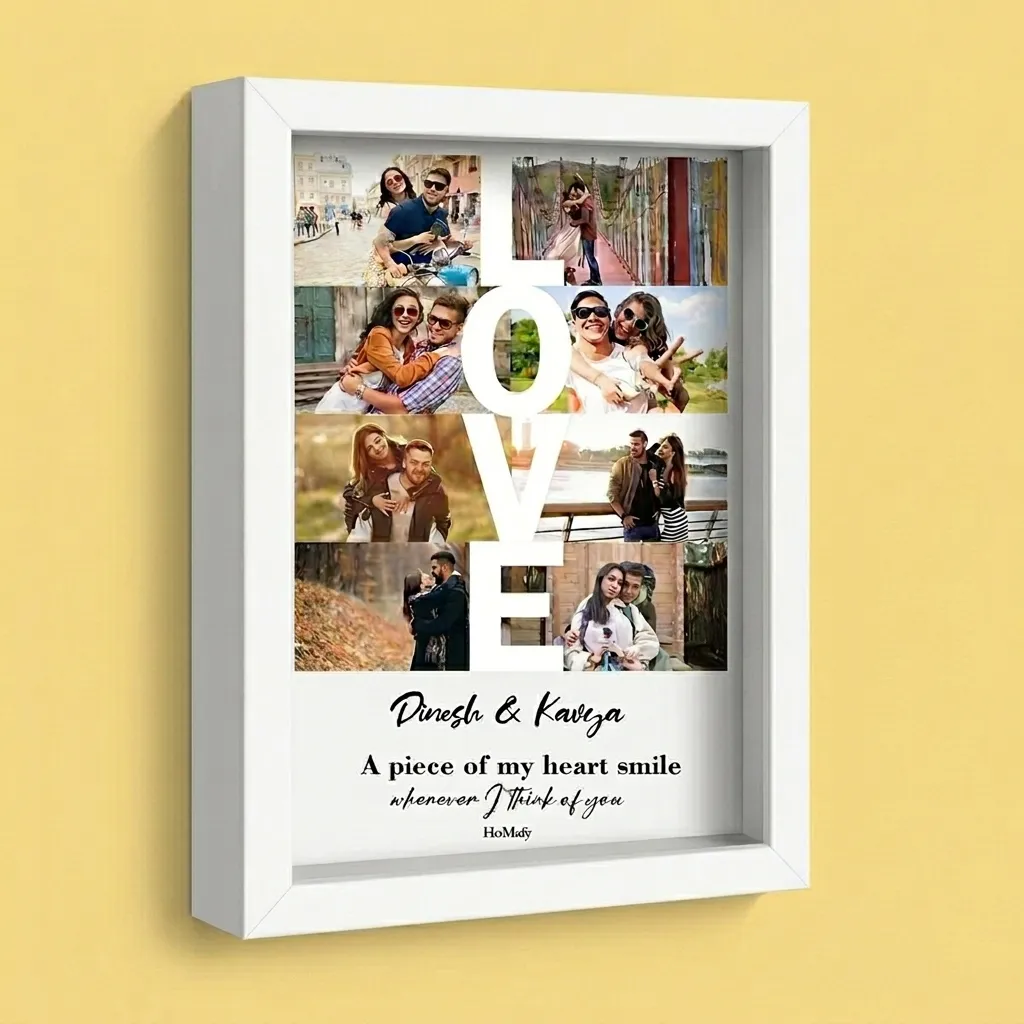 6 Grid Couple Photo Frame — photo 2