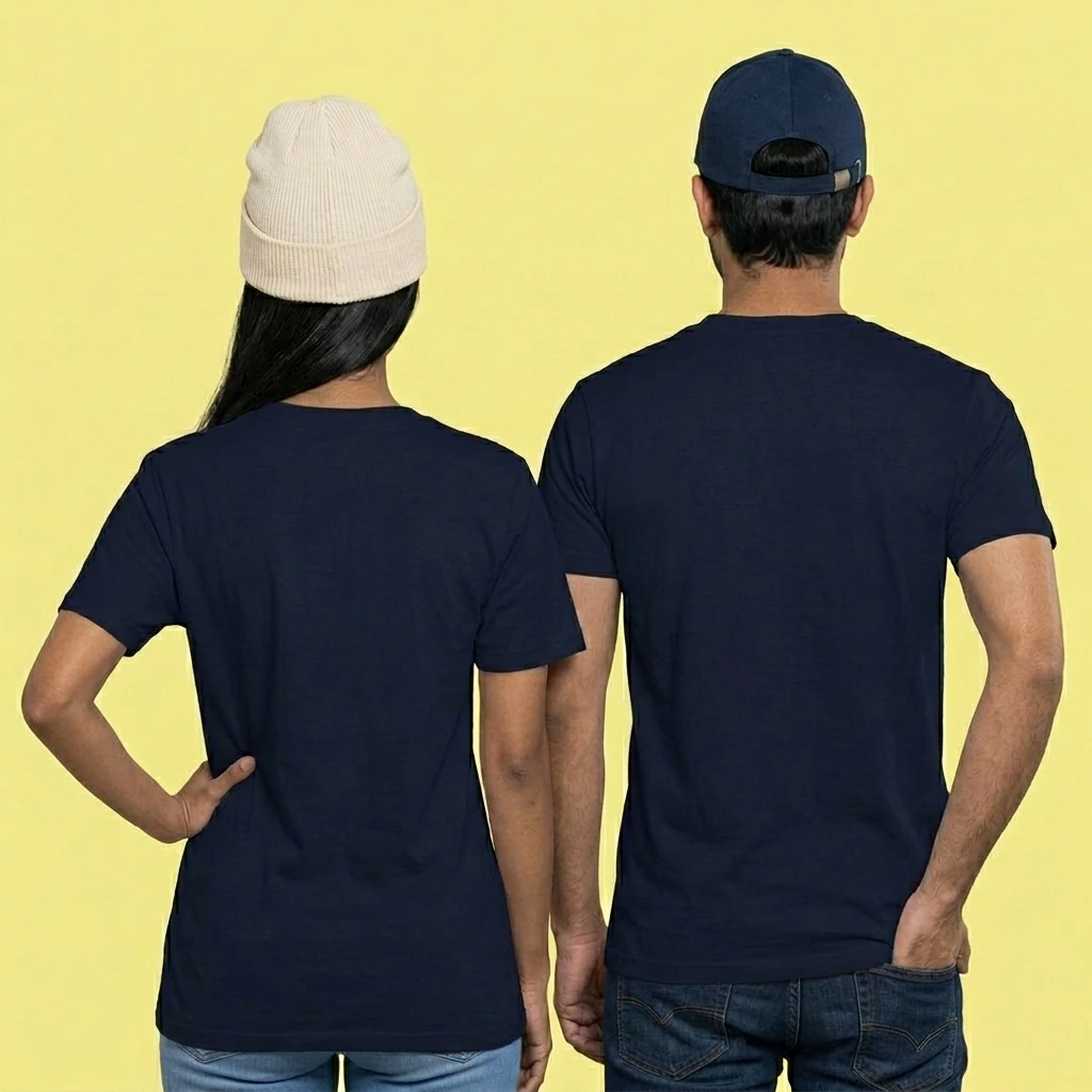 I Asked I Said Yes Couple Combo Shirt Set — photo 3