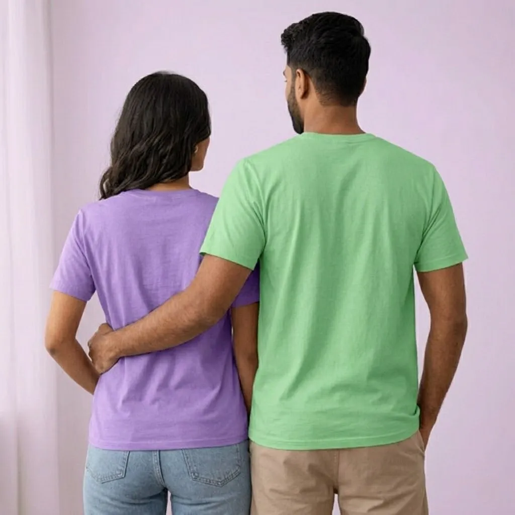 Unique Couple Matching T-Shirts Set — photo 3