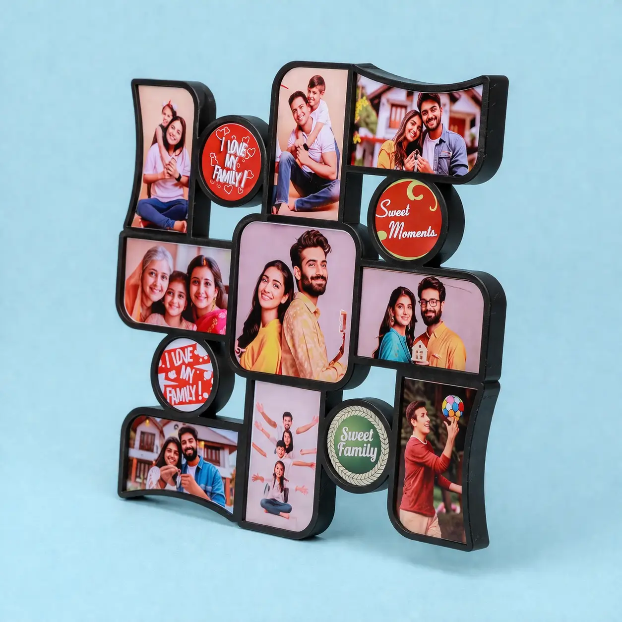 Custom Family Collage Photo Frame