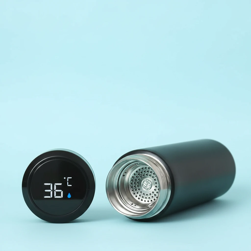 Smart Temperature Water Bottle for Her