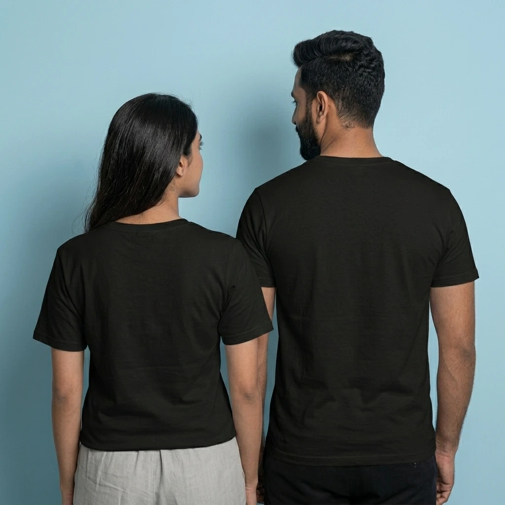 Couple T-Shirt Her Hero & His Heroine 