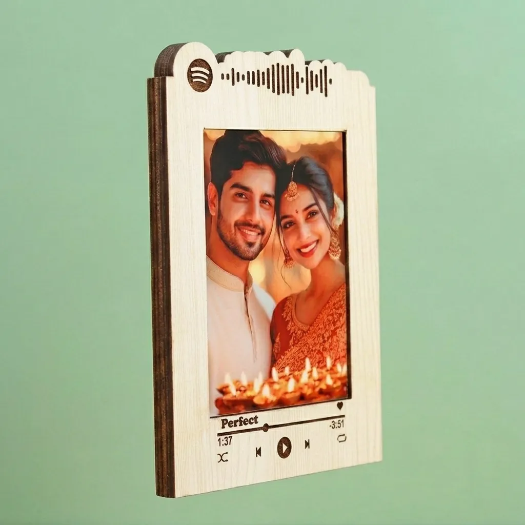 Scannable Spotify Code Photo Frame
