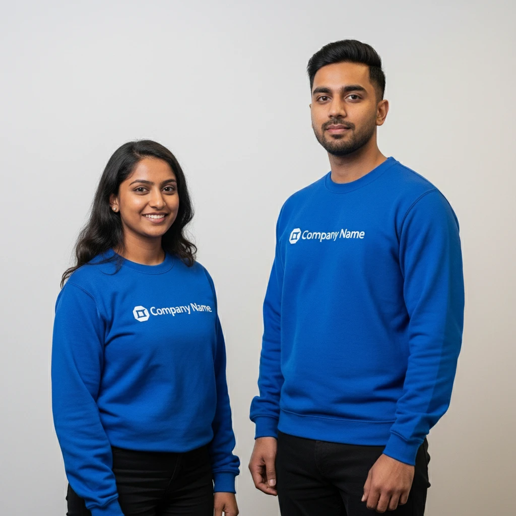 Custom Logo Corporate Sweatshirt Combo