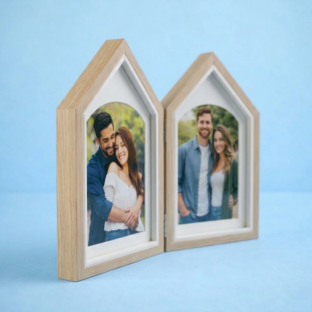 Decorative Arch House Photo Frame