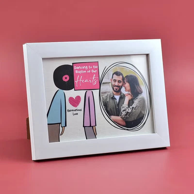Couple Photo Frame with Love Quote