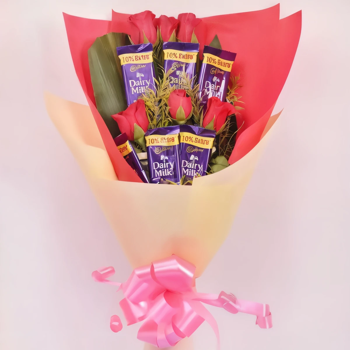 Flower and Chocolate Bouquet
