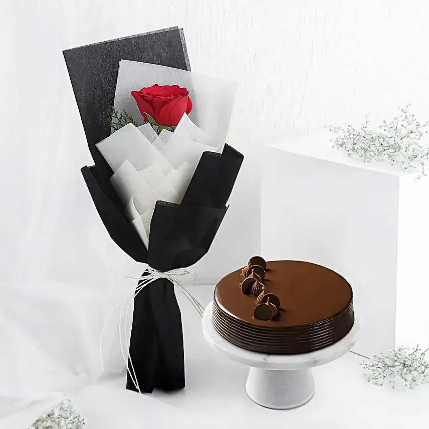 Single Rose Combo