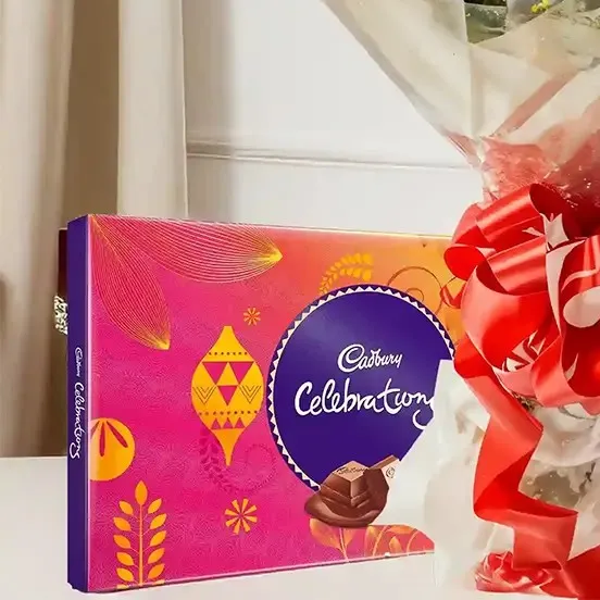 Elegant Red with Sweet Celebration