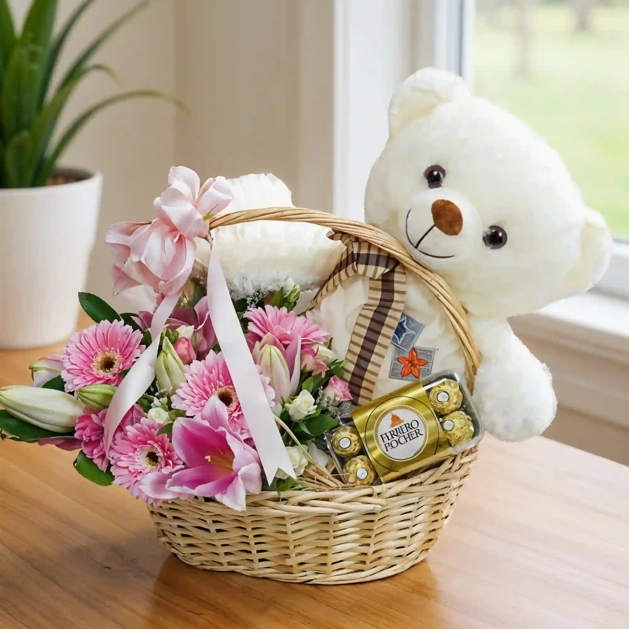 Send All in One Basket Combo to Loved Ones Order Now