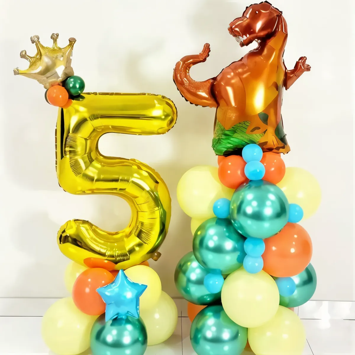 Dinosaur Theme Balloon Bouquet for Birthday