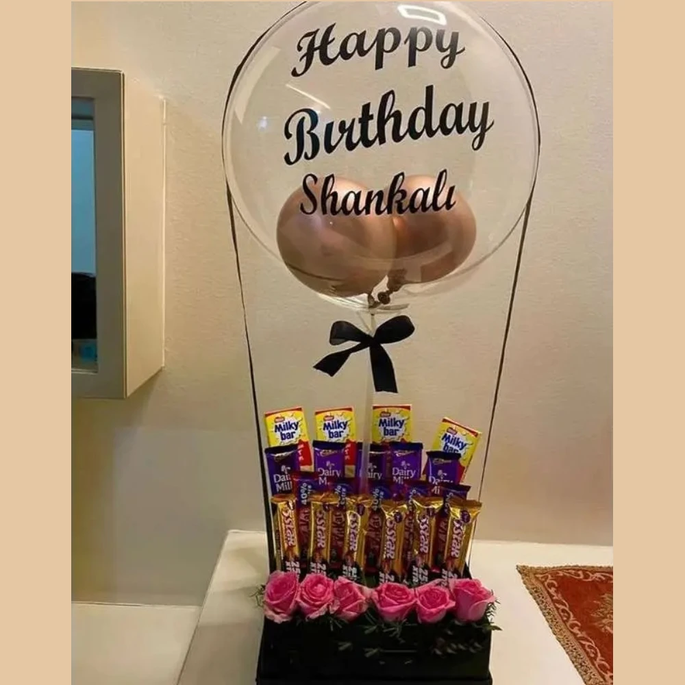 Helium Balloon Hamper for Birthday