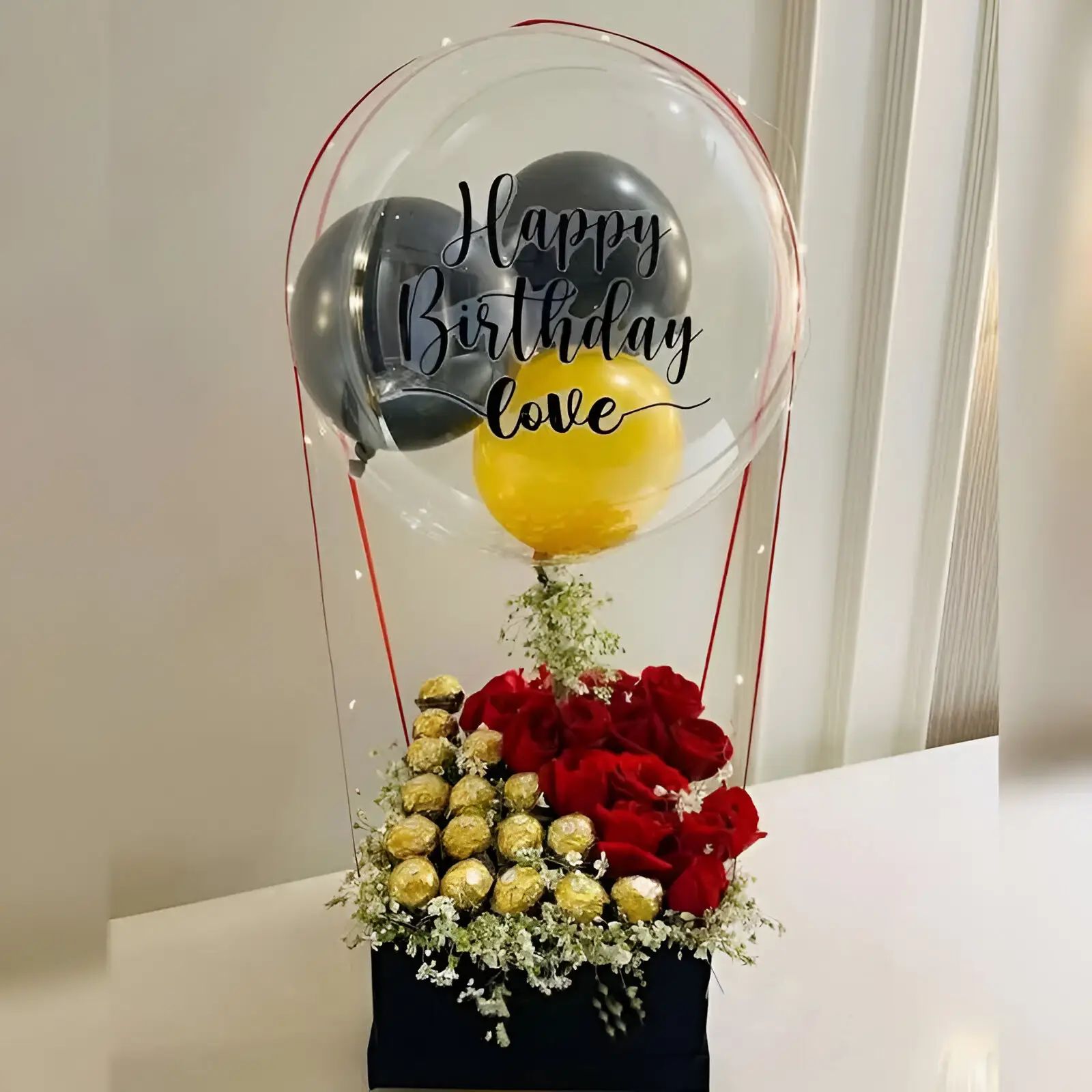 Hot Air Balloon Hamper Box