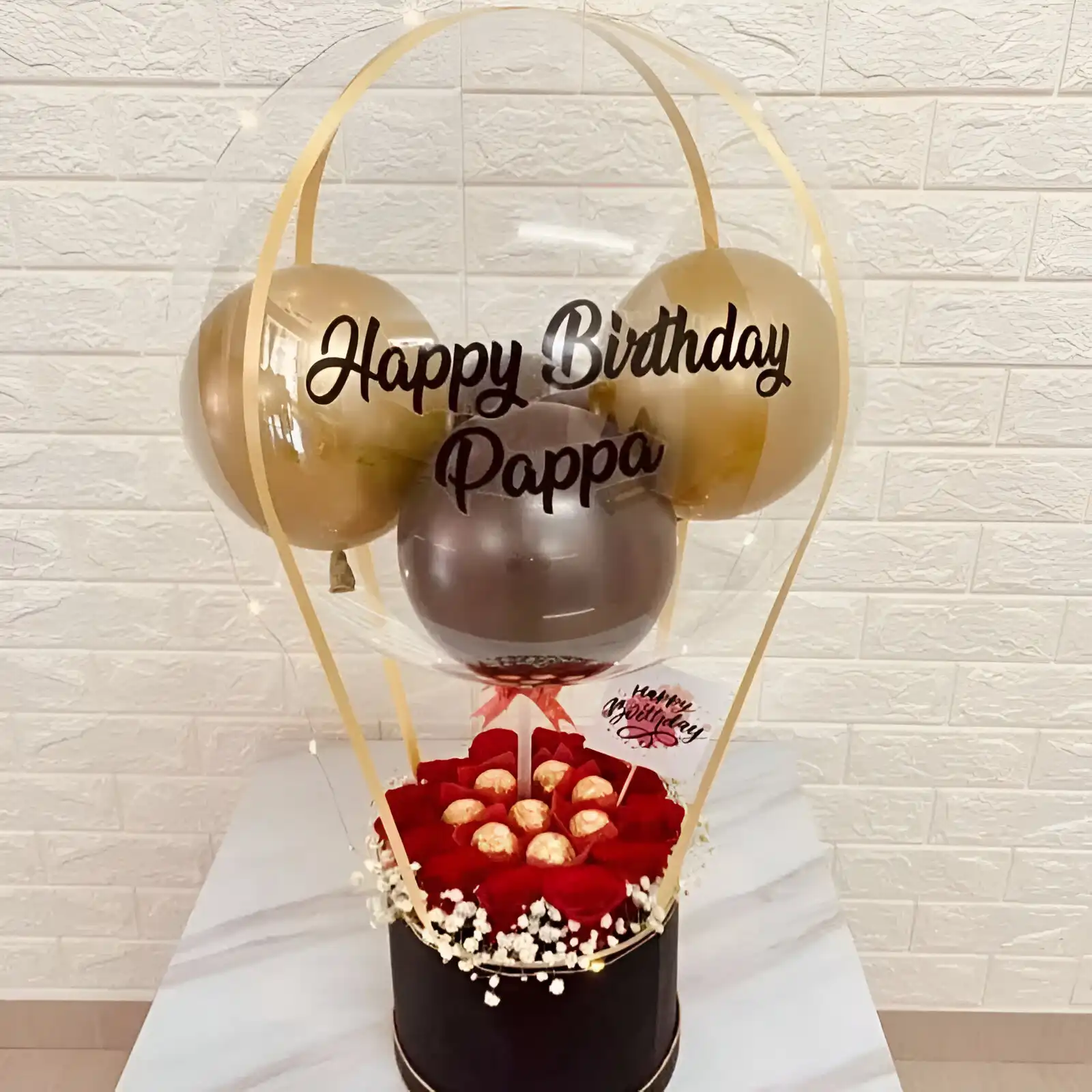 Customized Balloon Hamper