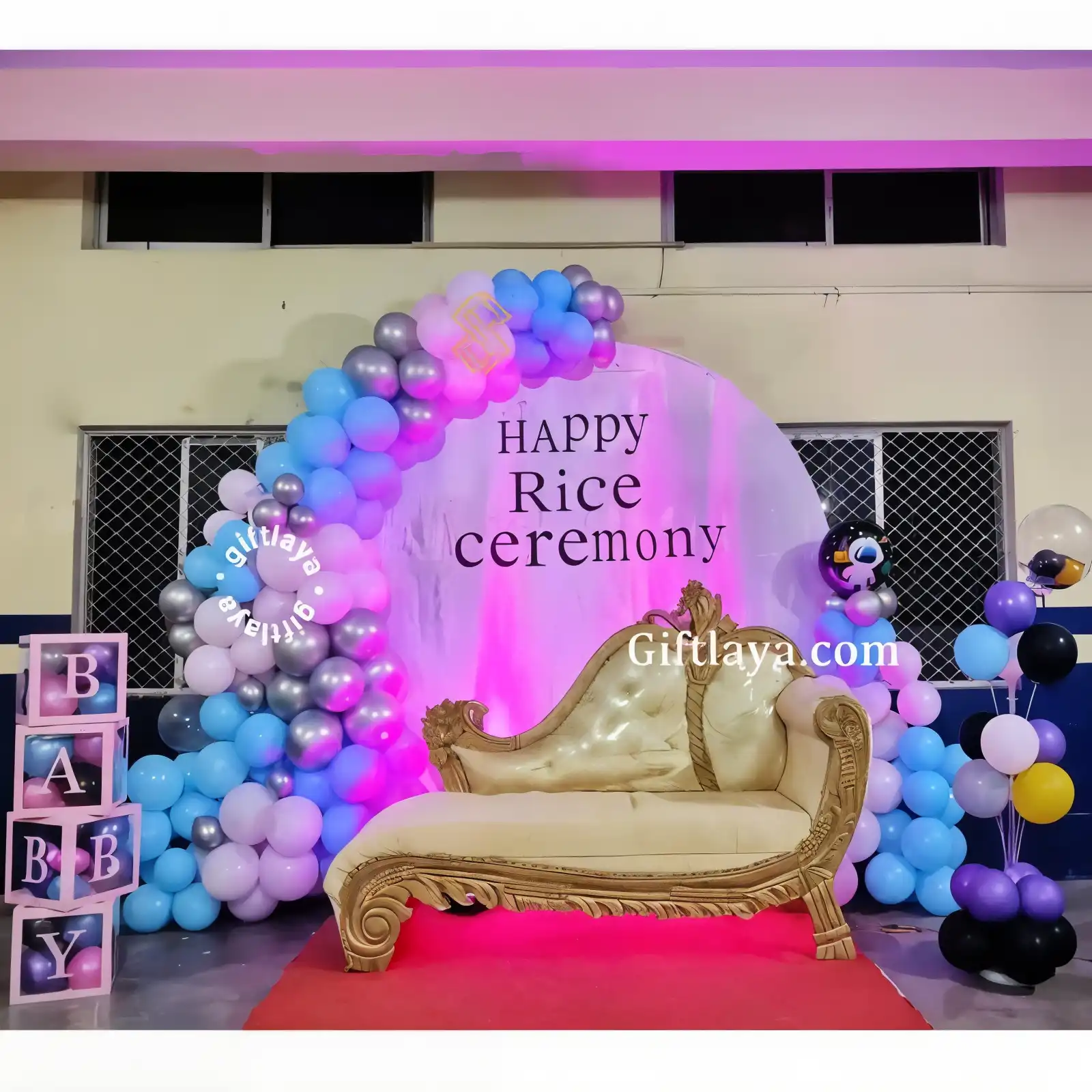 Happy Rice Ceremony Decoration