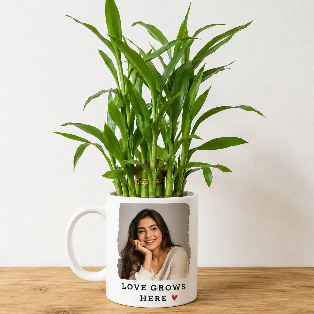 2 Layer Bamboo in Photo Mug — photo 2