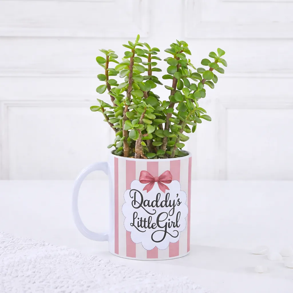 Cute Mug Plant Gift for Dad