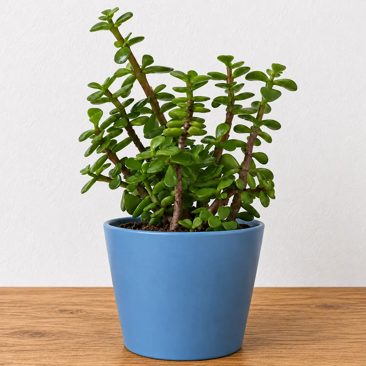 Jade Plant in Ceramic Pot — photo 2