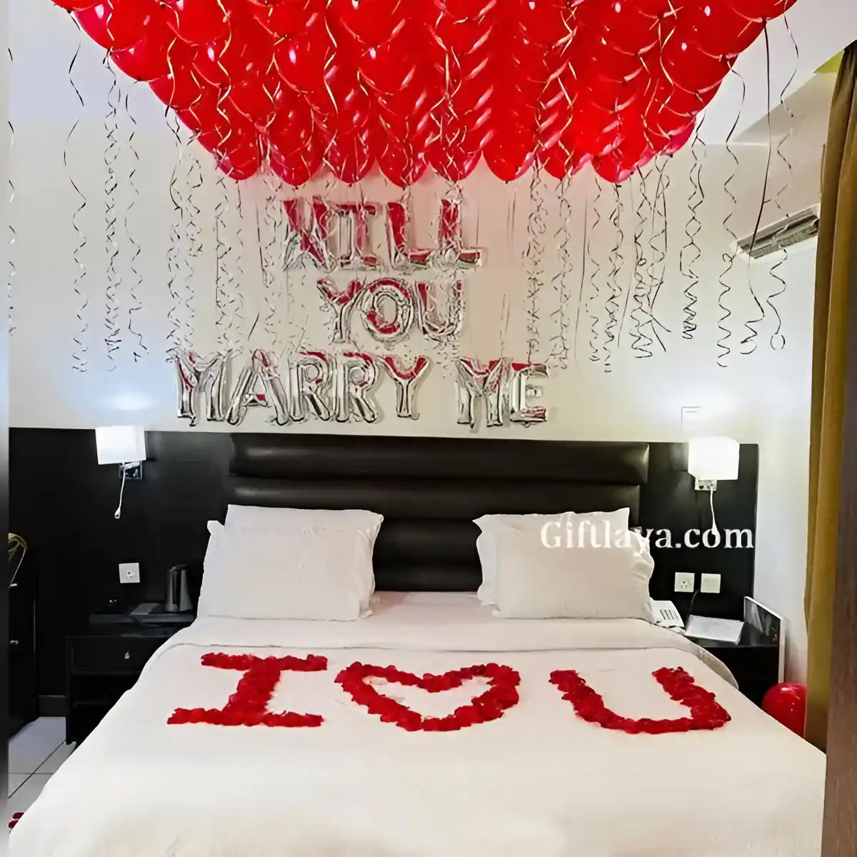 Proposal Bed Decoration