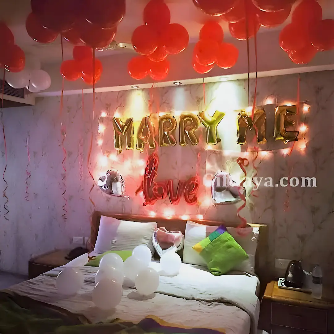 Balloon Proposal Decoration