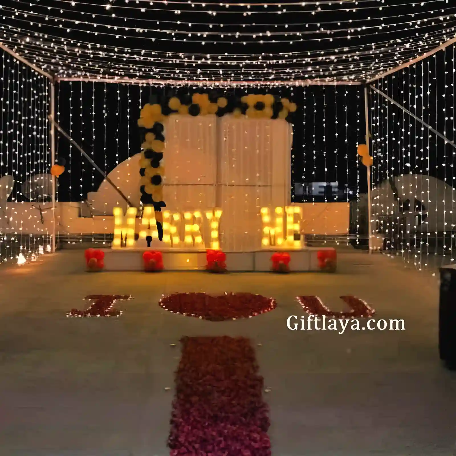 Proposal Premium Terrace Setup