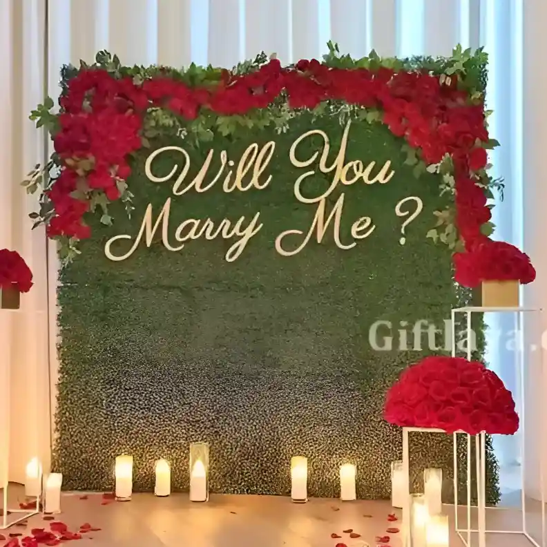 Marry Me Backdrop