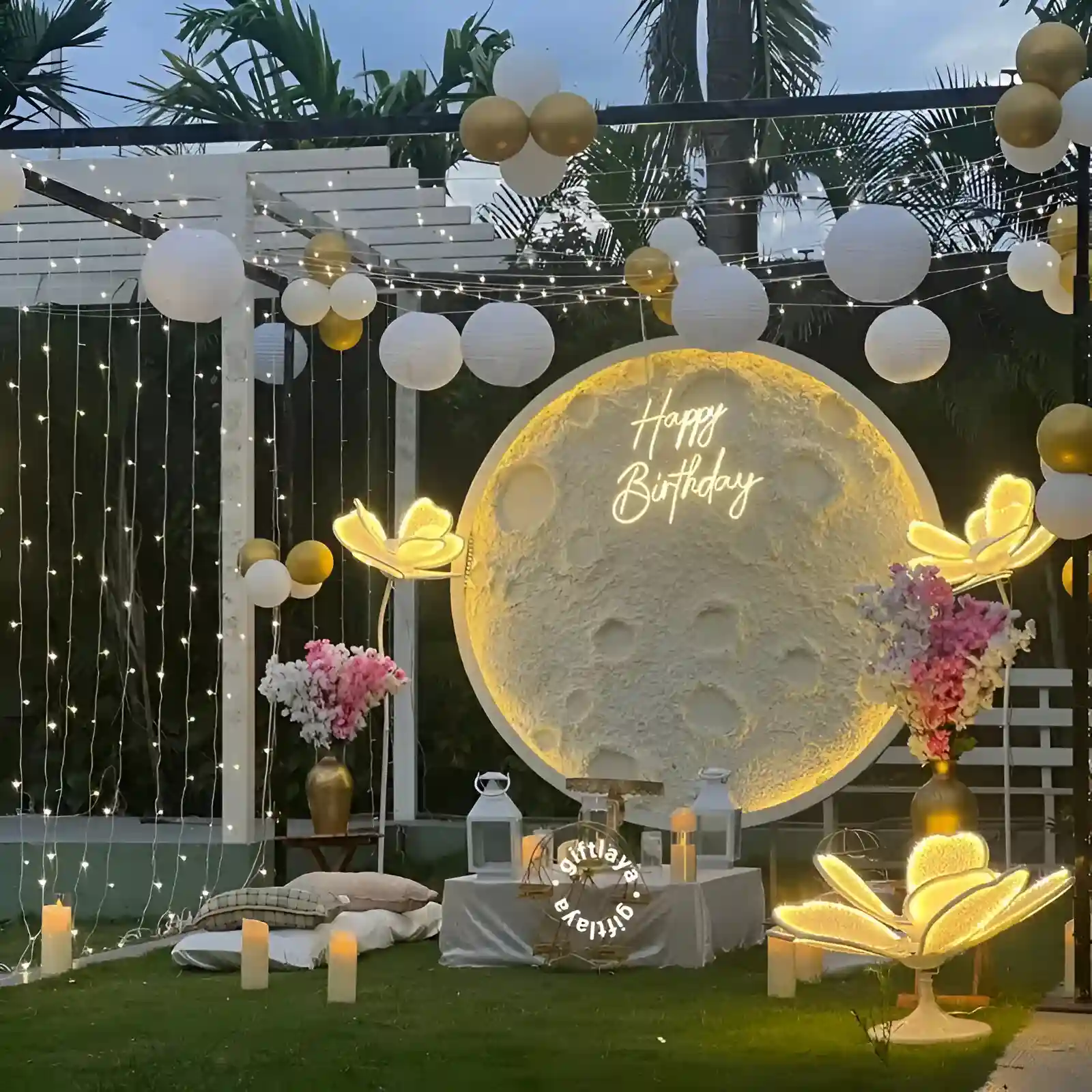 Twilight Dreams Dinner Setup