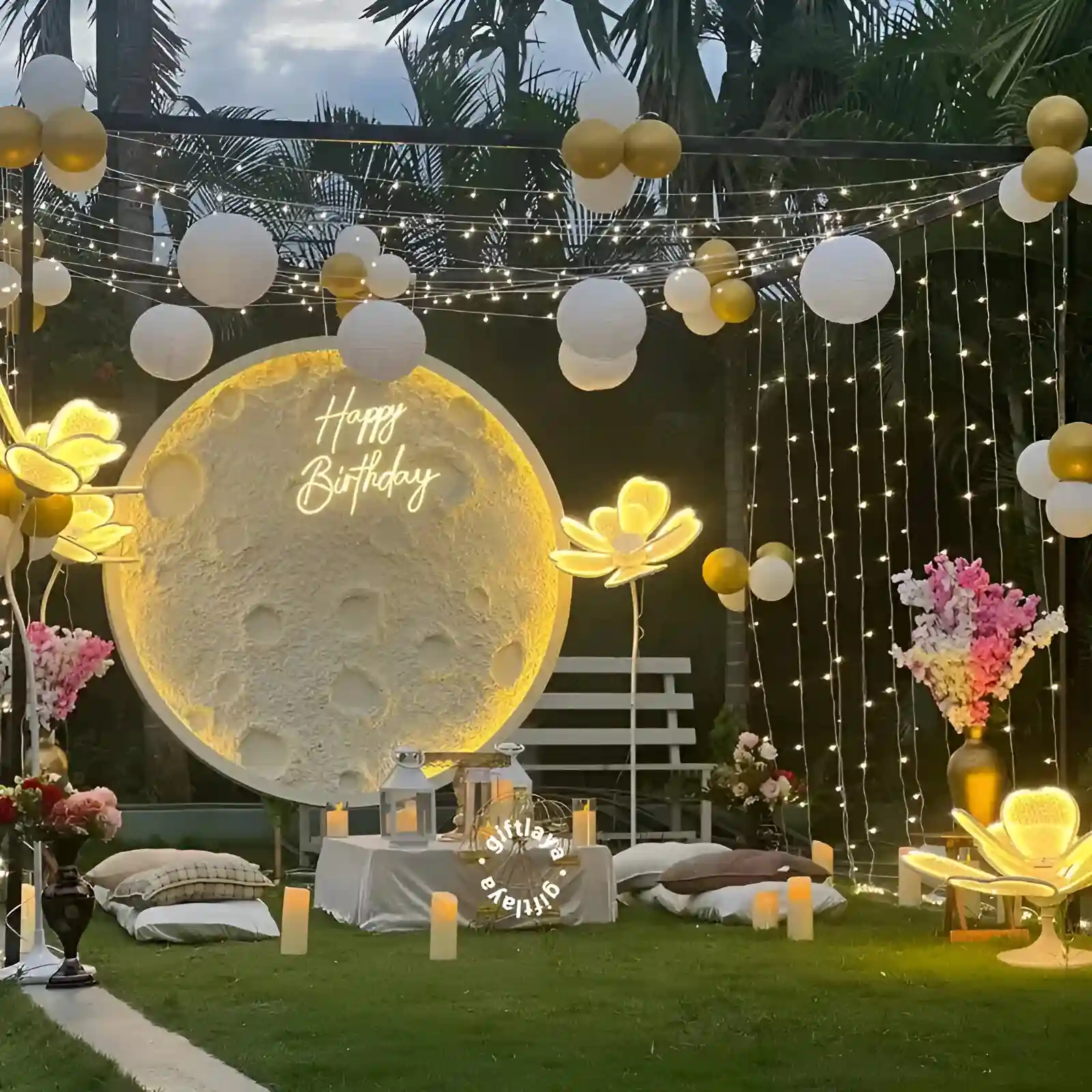 Twilight Dreams Dinner Setup