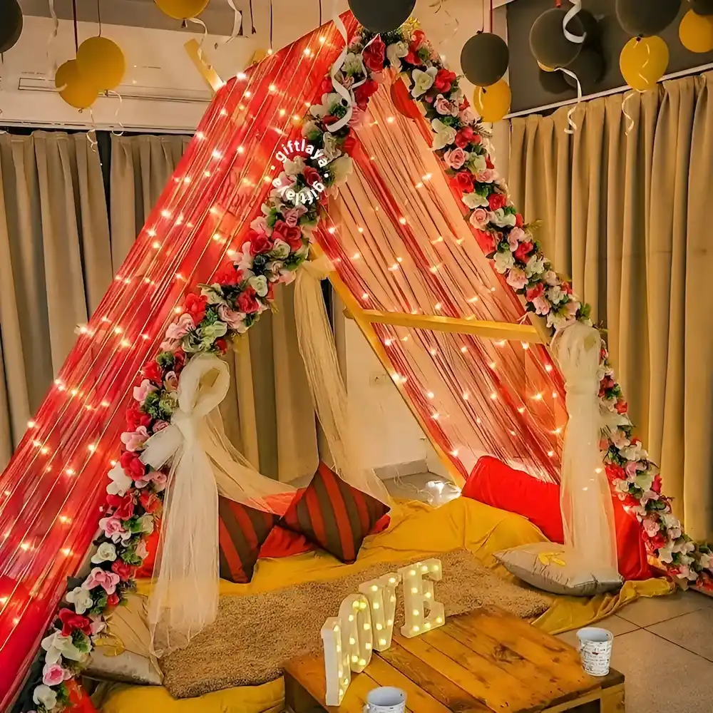 Cozy & Chic Candle Light Dinner