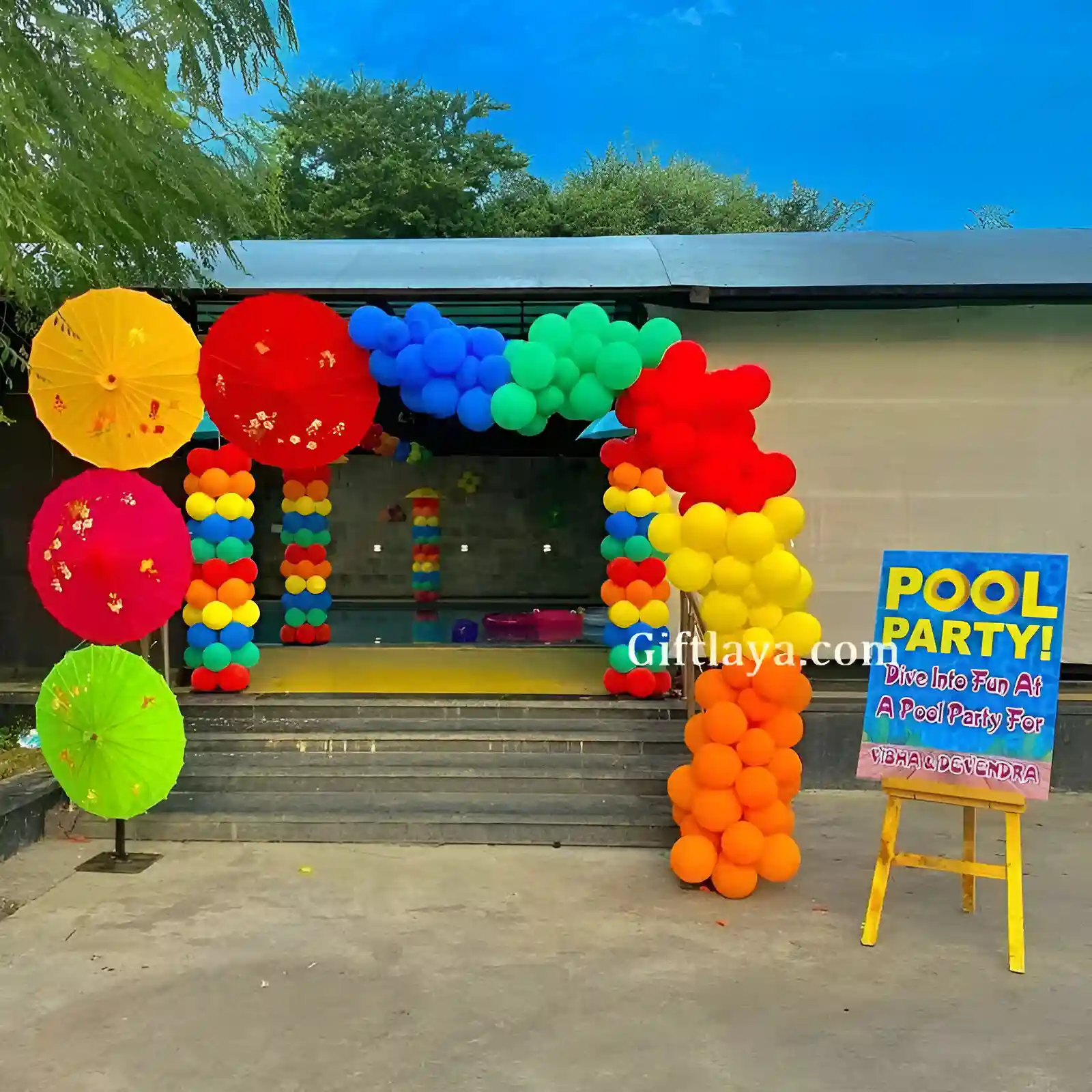 Pool Party Decoration