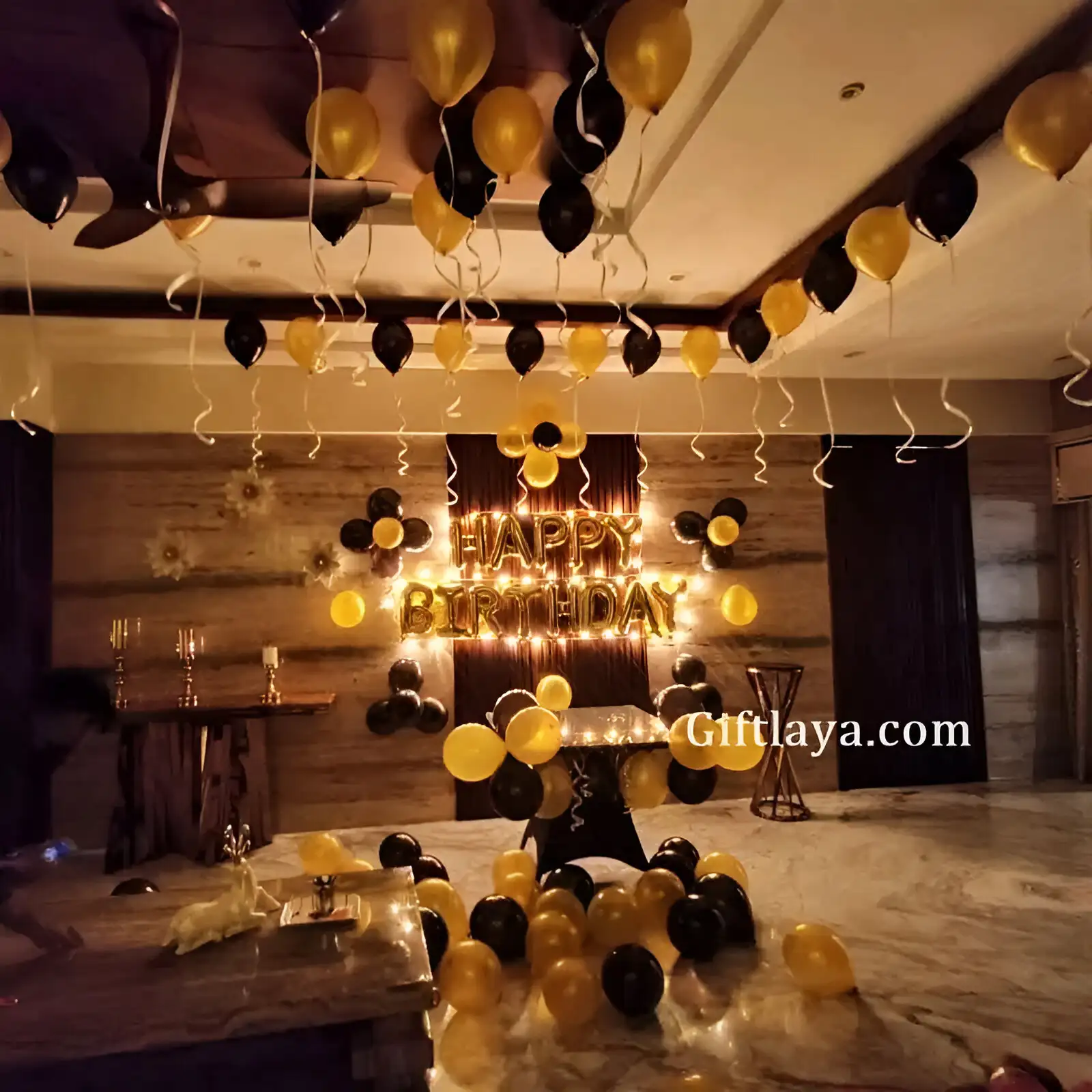 Birthday Balloon Decoration at Home
