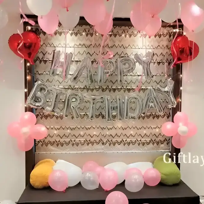 Pink Balloon Decoration