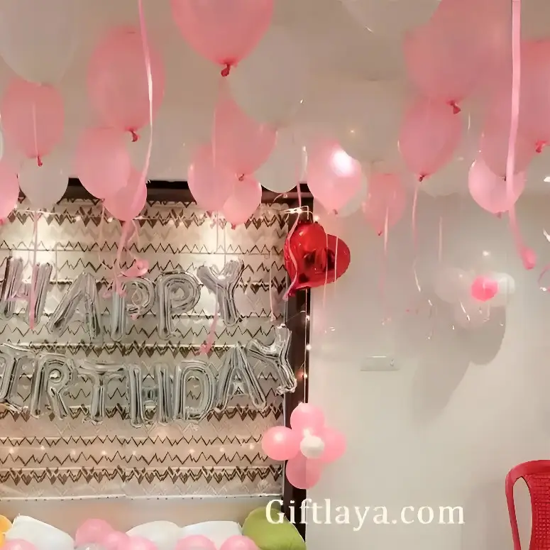 Pink Balloon Decoration