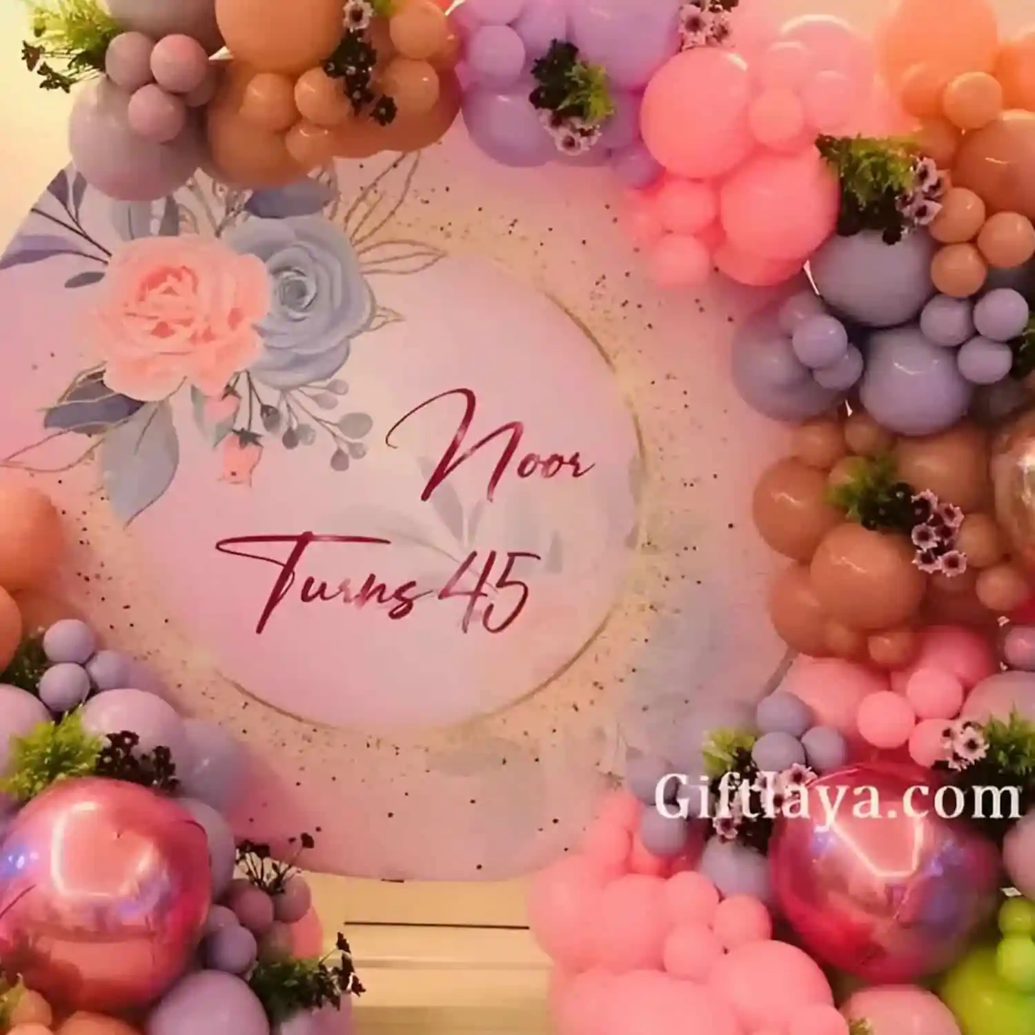Customized Birthday Decoration