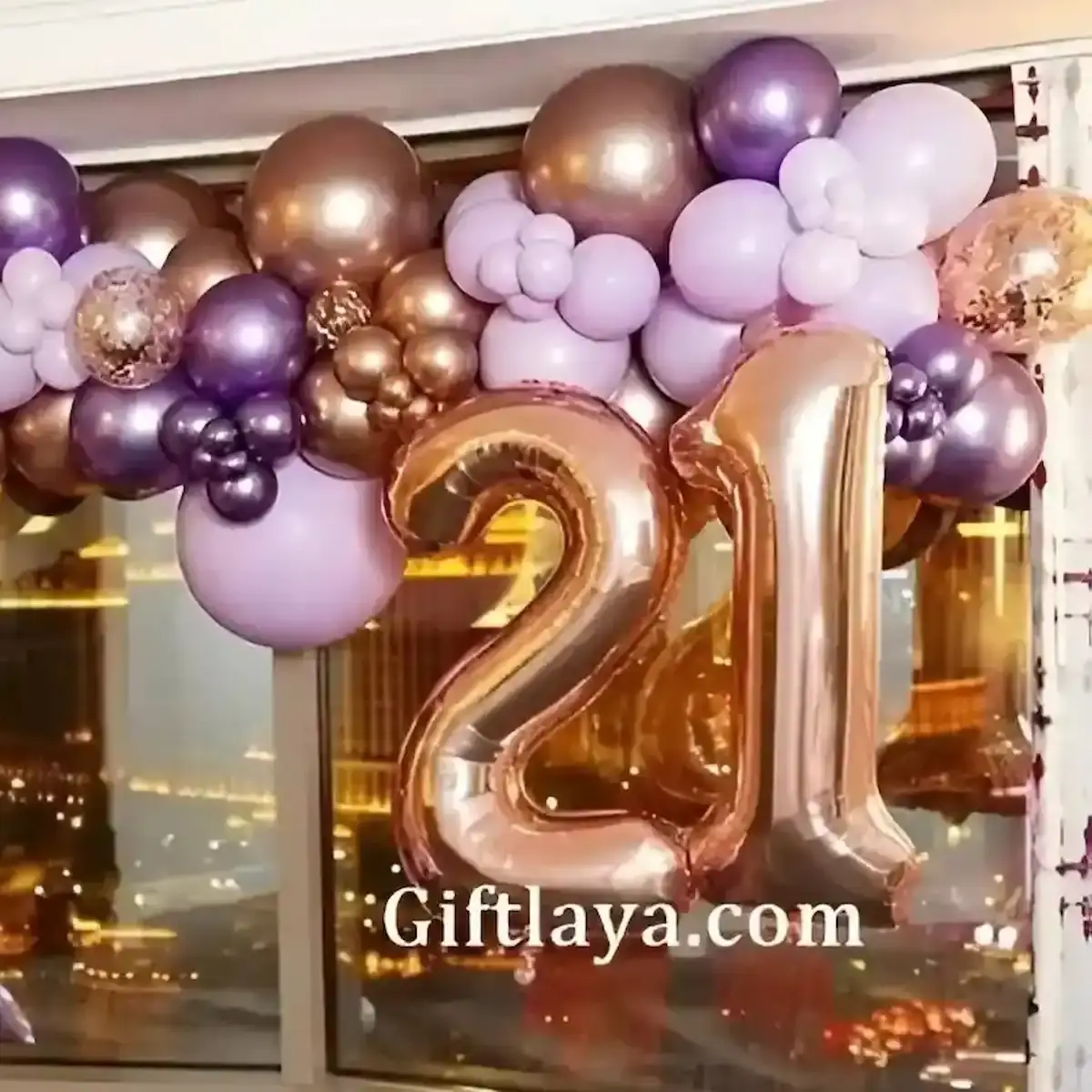 21st Birthday Arch Decoration