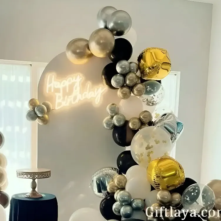 Customized Bday Decoration