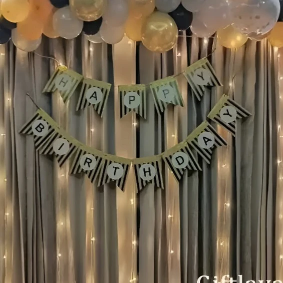 Wall Happy Birthday Decoration