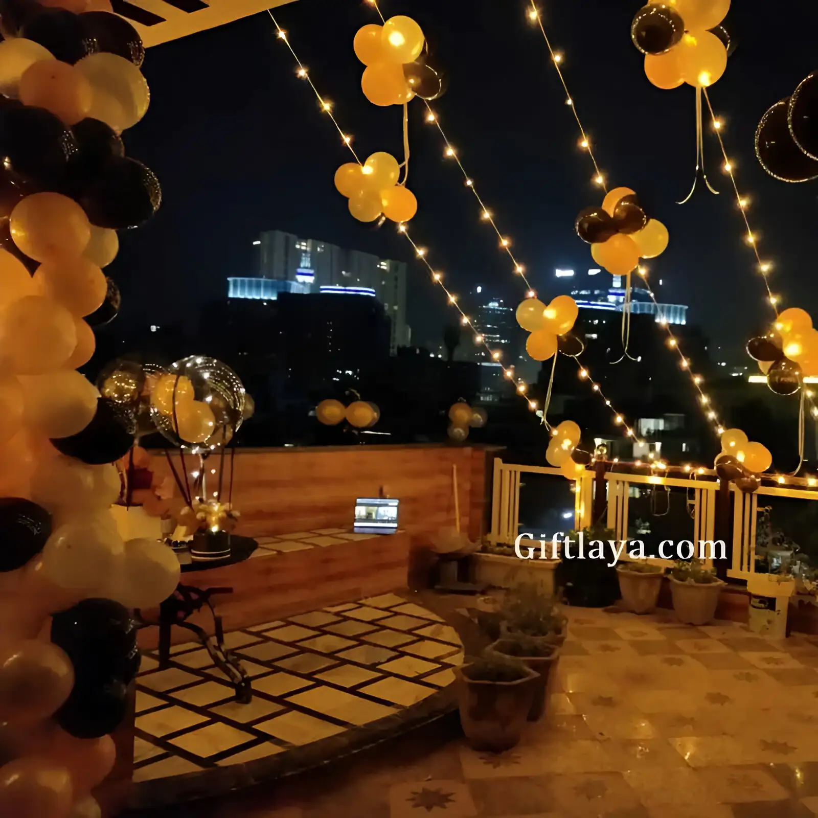 Night Birthday Decoration